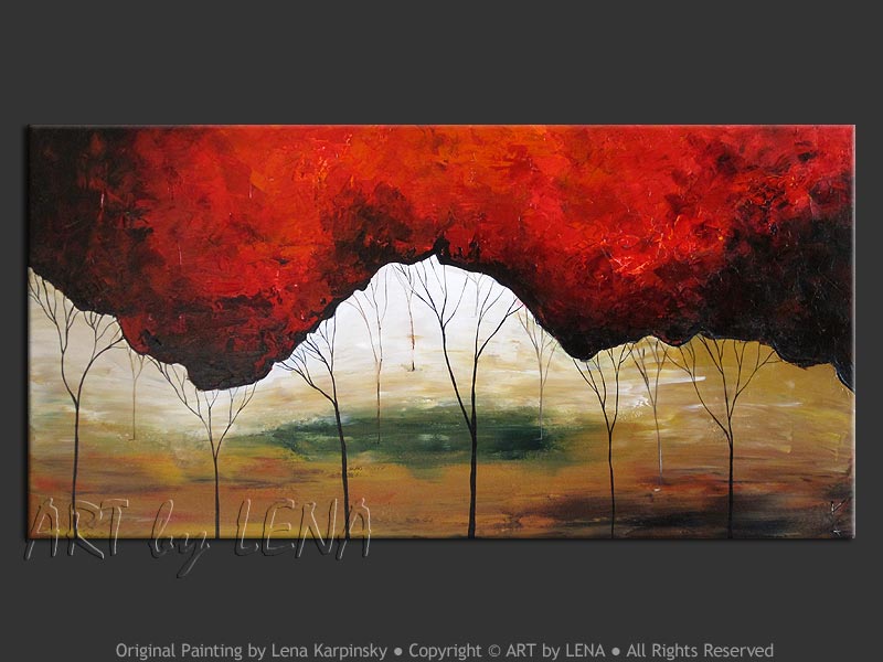 Original Artwork - Maroon Woods