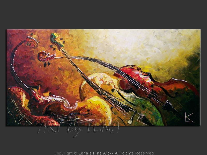 Original Artwork - Sonata For Strings : Lento