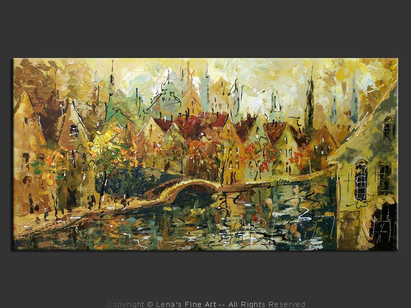 Original Artwork - Amsterdam: Autumn Morning