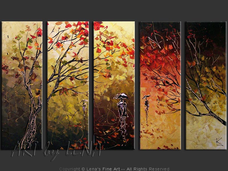 Original Artwork - Autumn Silhouettes