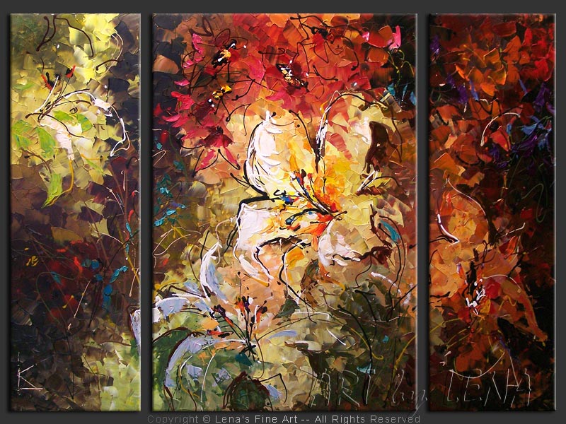 Original Artwork - Exotic Garden