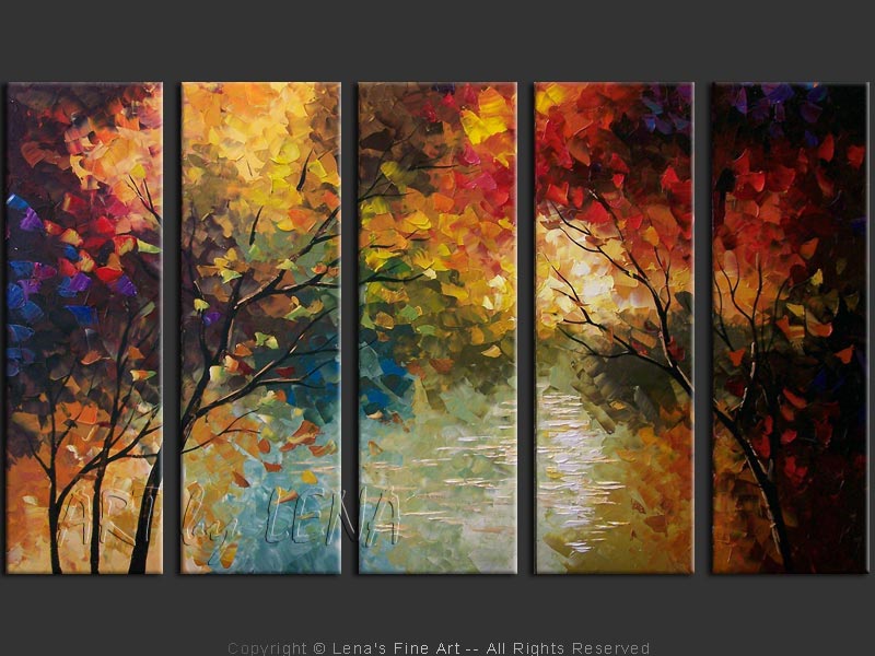 Original Artwork - Northern Forest Lake