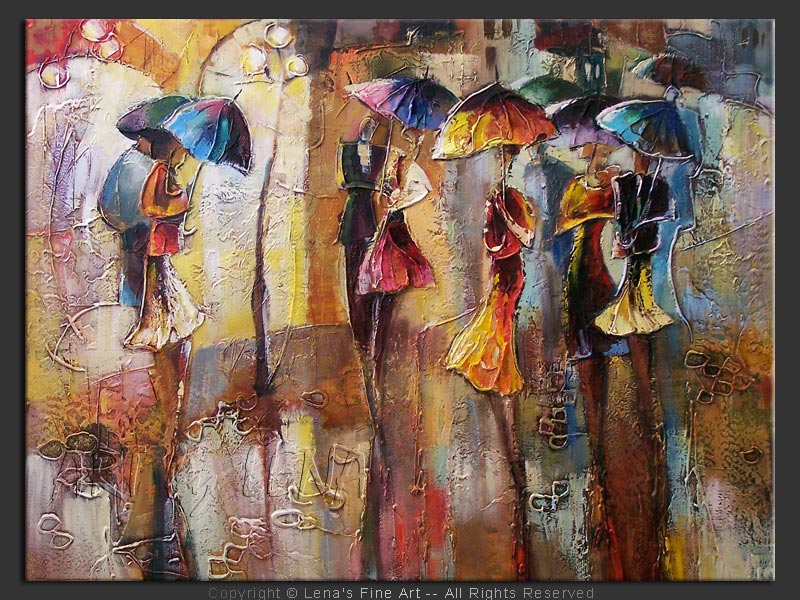 Original Artwork - April Showers