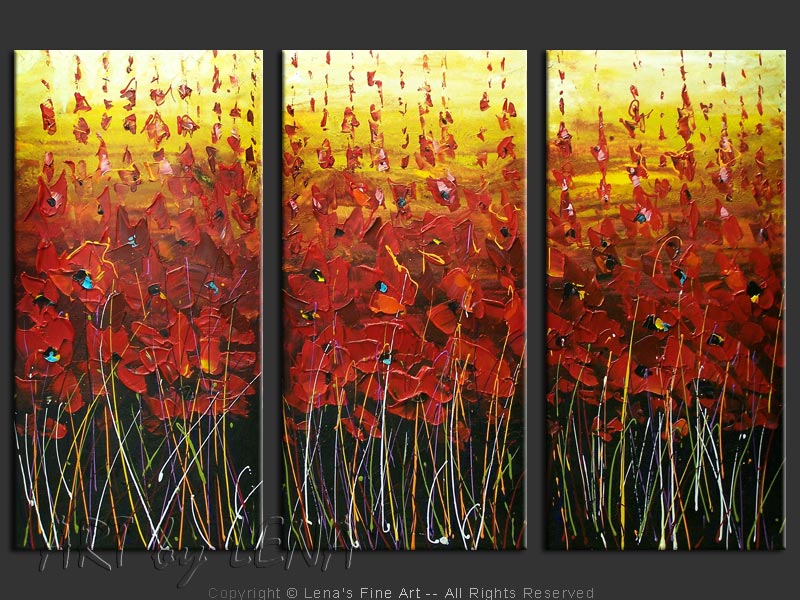 Original Artwork - Red Fields of Southeast
