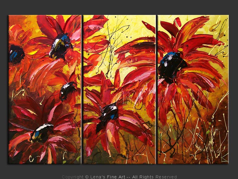 Original Artwork - Giant Asters