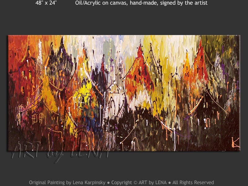 Original Artwork - Old Town Rain