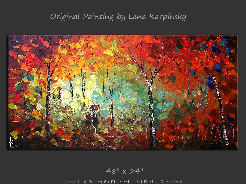 Original Artwork - Thornhill Woods Rain