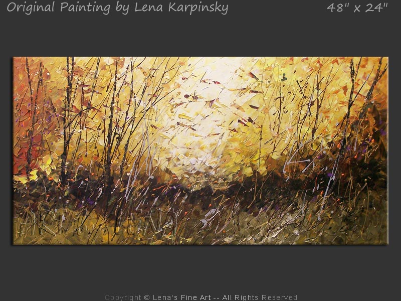 Original Artwork - Windy Autumn