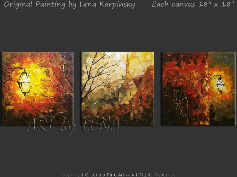 Original Artwork - Town Scenes 2