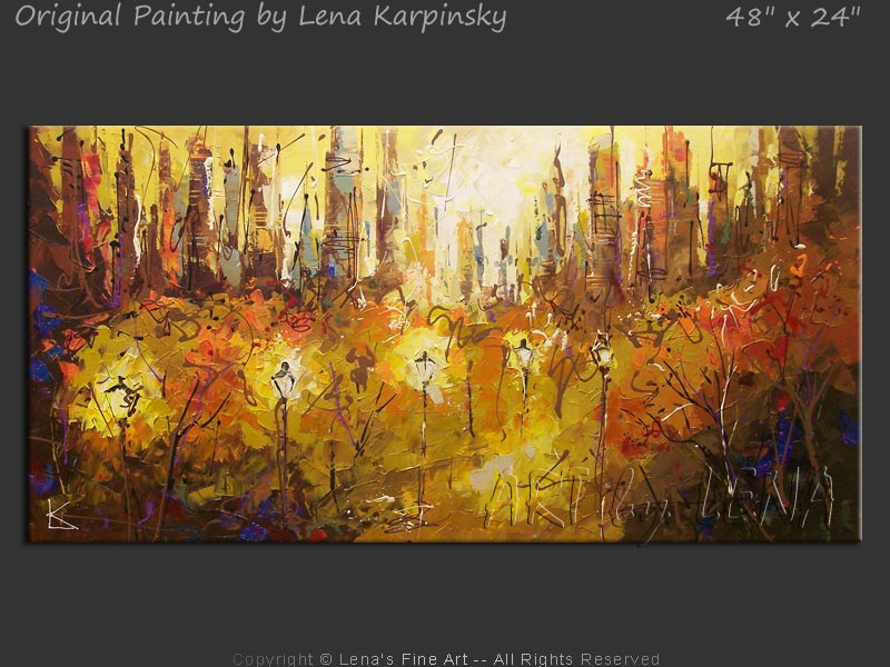 Original Artwork - Central Park Paths