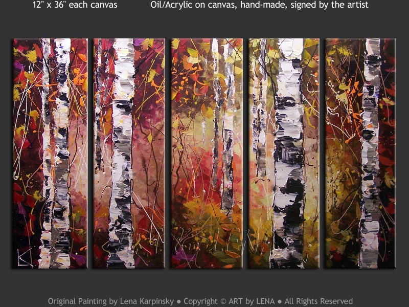 Original Artwork - White Forest
