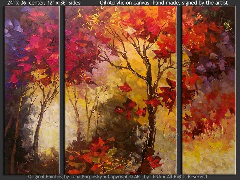 Original Artwork - Autumn Maples