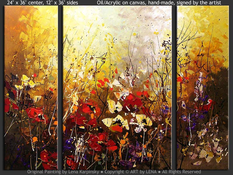 Original Artwork - Highland Flowers