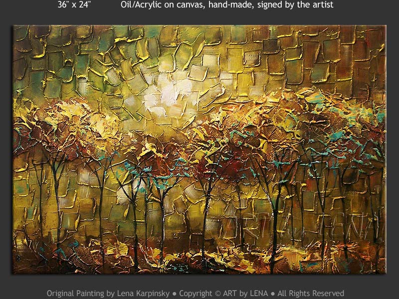 Original Artwork - Golden Sunset