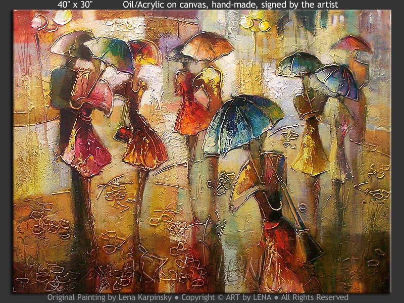 Original Artwork - Avec la pluie