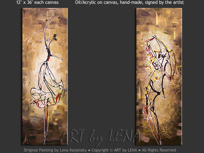 Original Artwork - Ballet and Jazz