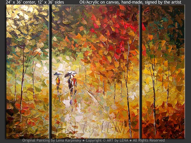 Original Artwork - Lost Maples Trail