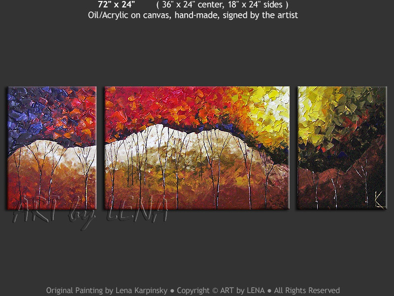 Original Artwork - Alison's Forest
