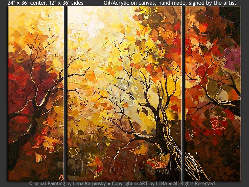 Original Artwork - Warm Sun Skies