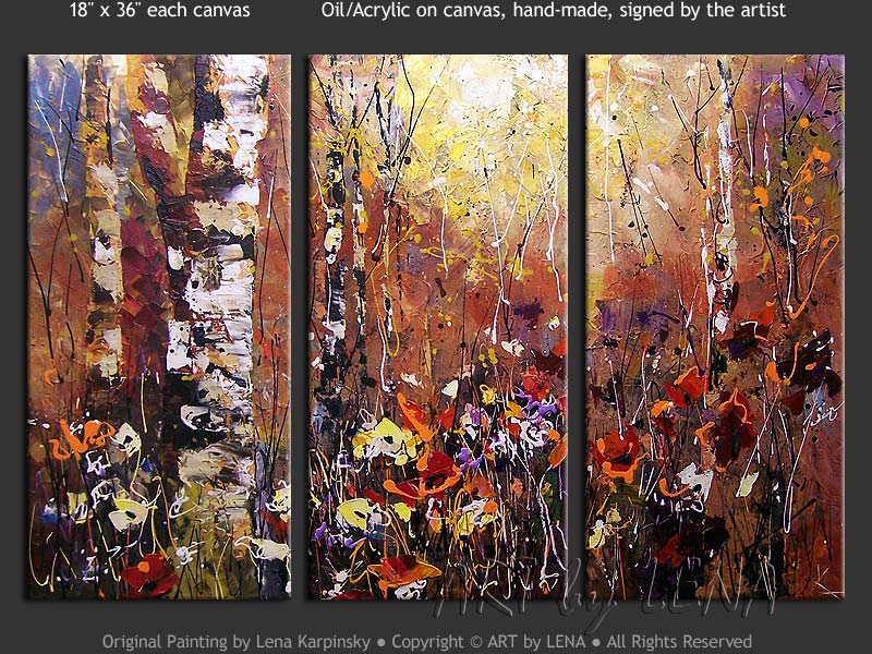 Original Artwork - Forest Flowers