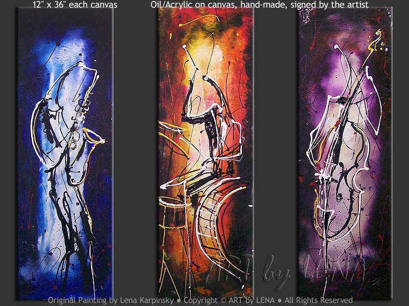 Original Artwork - The Colors Of Swing