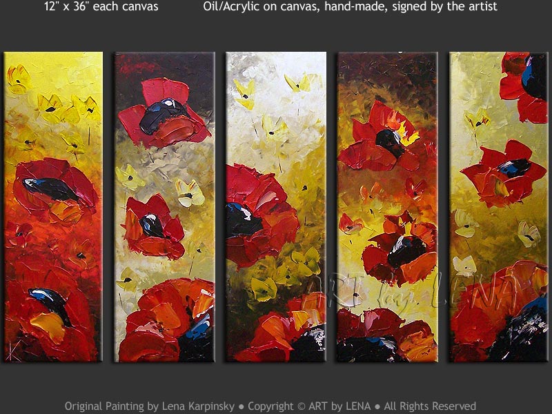 Original Artwork - Poppy Fascination