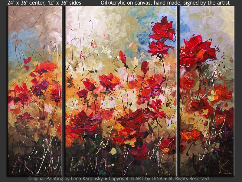 Original Artwork - Roses Before The Rain