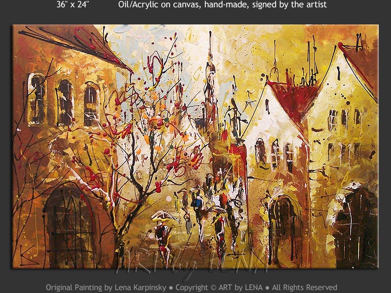 Original Artwork - Bavarian Sunday