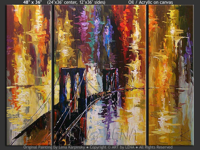 Original Artwork - NY Lights