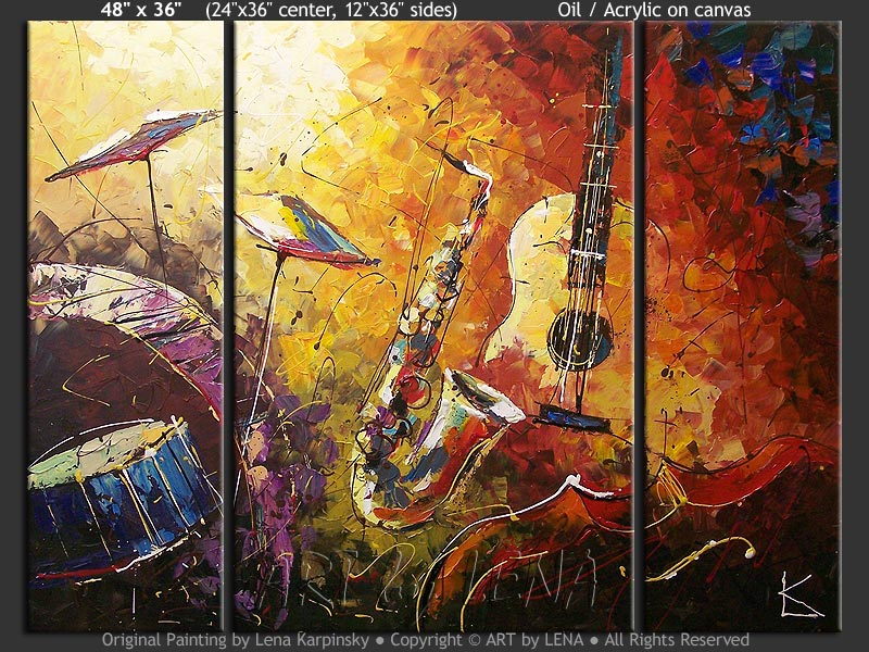 Original Artwork - The Little Blue Drum
