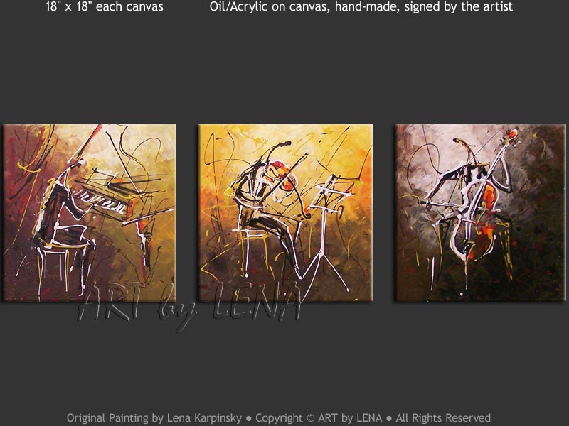 Original Artwork - Manhattan Piano Trio