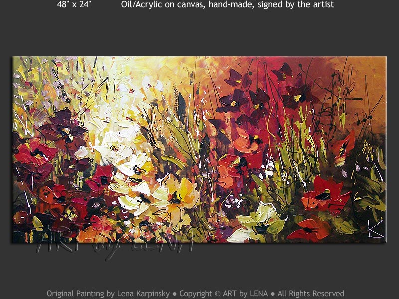 Original Artwork - New England Garden