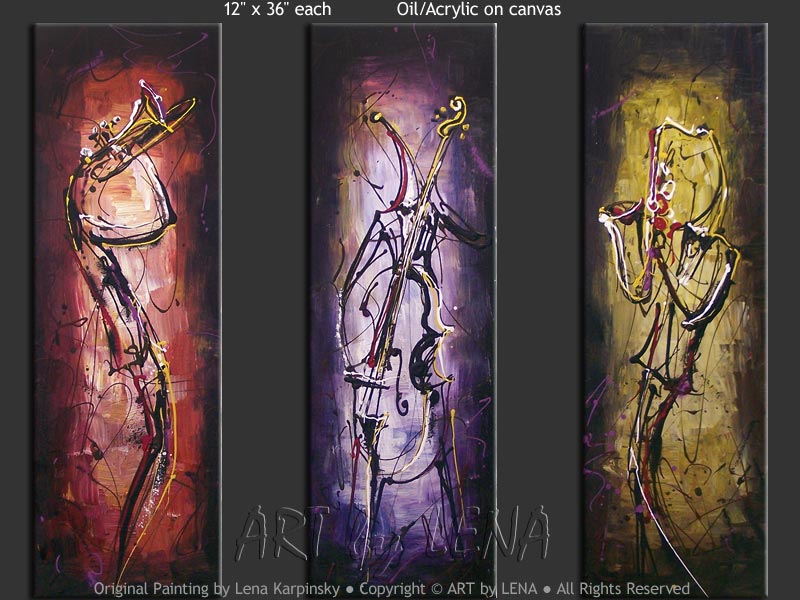 Original Artwork - Deep Purple Jam