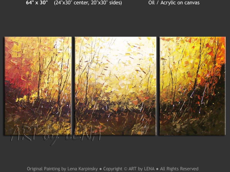 Original Artwork - Windy Sunset