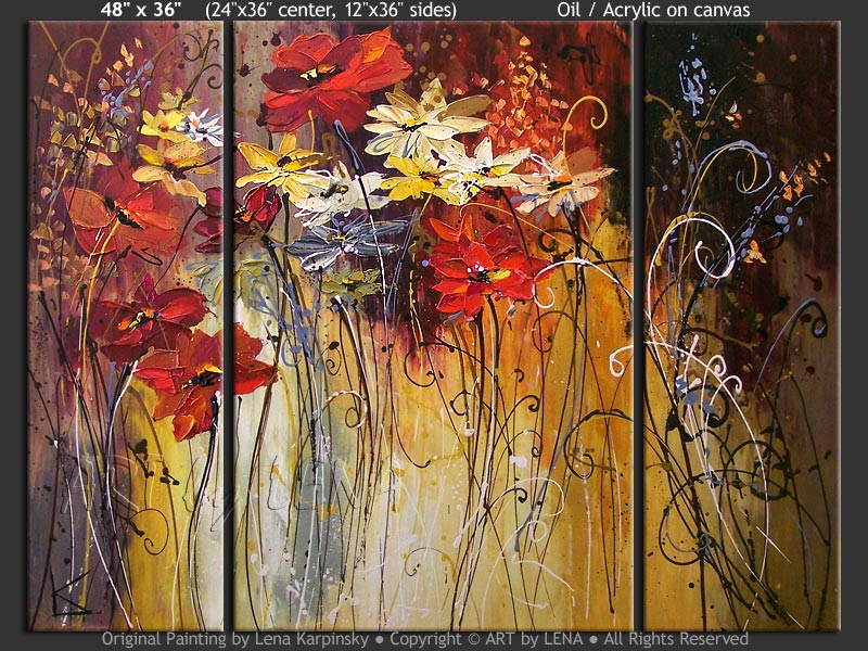 Original Artwork - Semiramis: Young Flowers