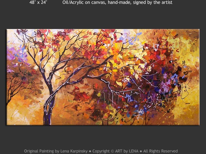 Original Artwork - Firebird Tree
