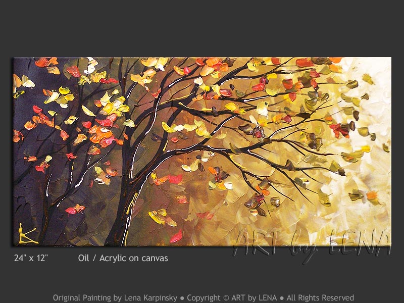 Original Artwork - Late Autumn Miniature