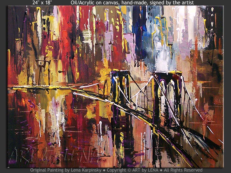 Original Artwork - Manhattan Fantasy