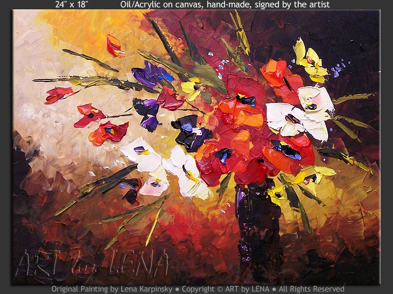 Original Artwork - My Little Bouquet