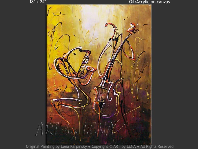 Original Artwork - Jazz For Two