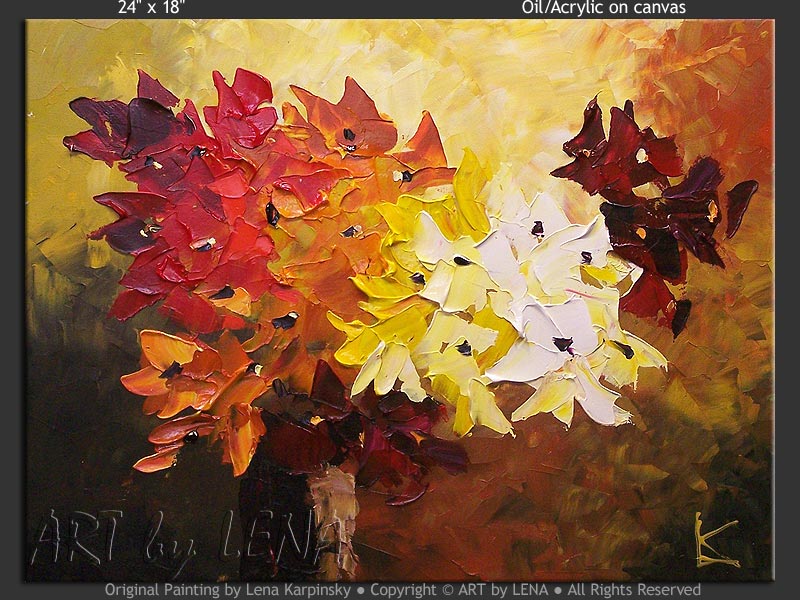 Original Artwork - Classical Bouquet