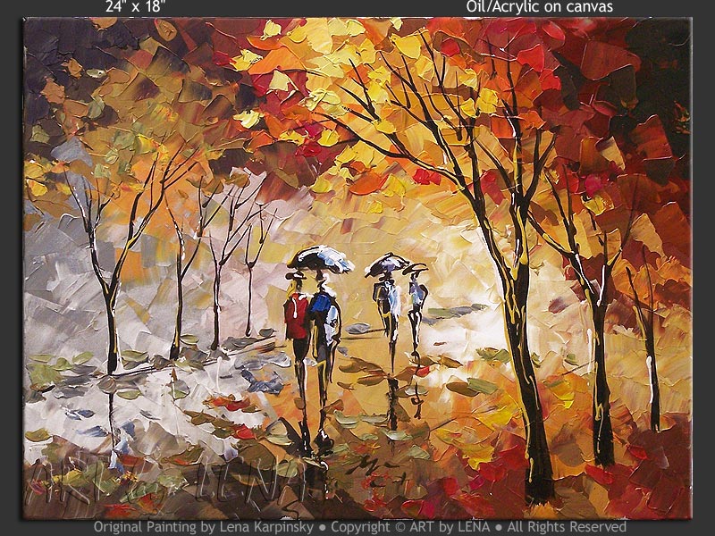 Original Artwork - Fresh Raindrops