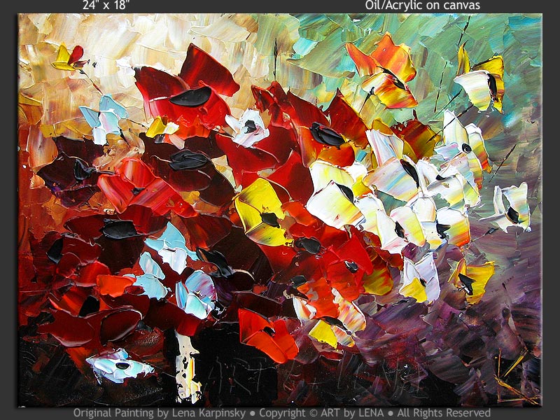 Original Artwork - Flowers Of My Summer