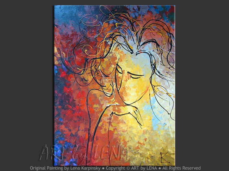 Original Artwork - Je ne suis pas sûre...