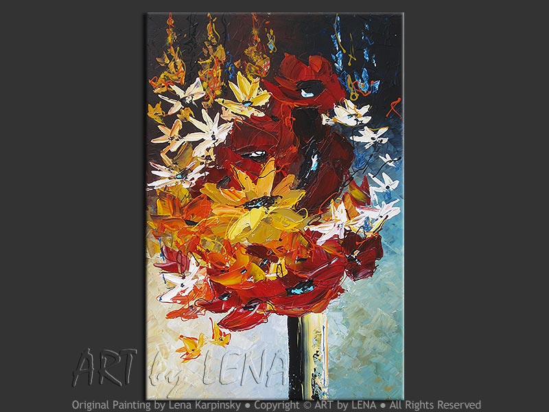 Original Artwork - Elegant Bouquet