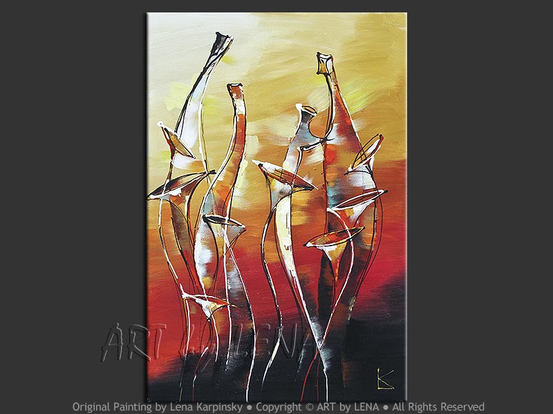 Bottles painting "Maritime Club&quot