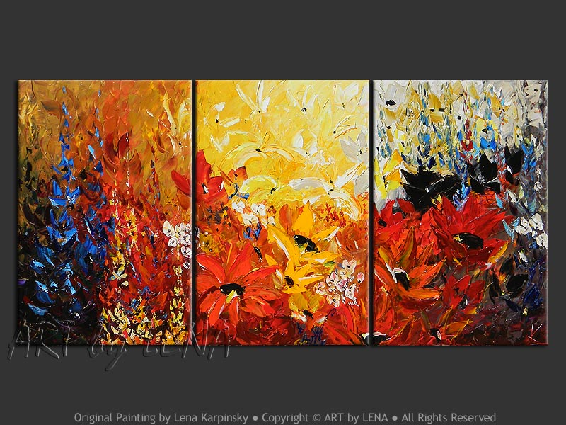 Garden painting "Welcome To My World&quot