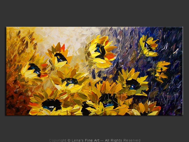 Fargo Sunflower Field Art By Lena