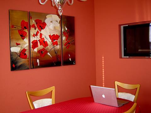 Flower Paintings In Interior Design Art By Lena