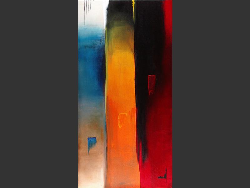 Skyscrapers - contemporary painting